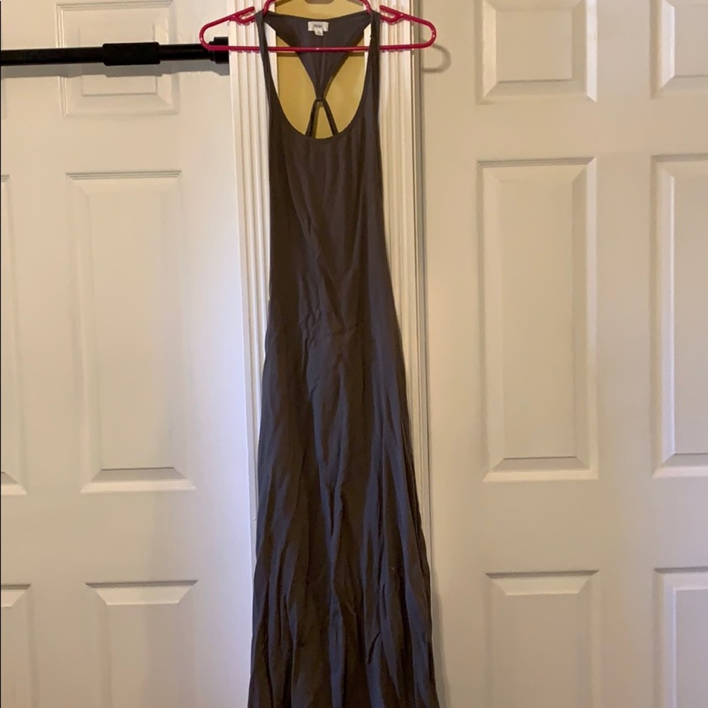 Beautiful military green maxi dress